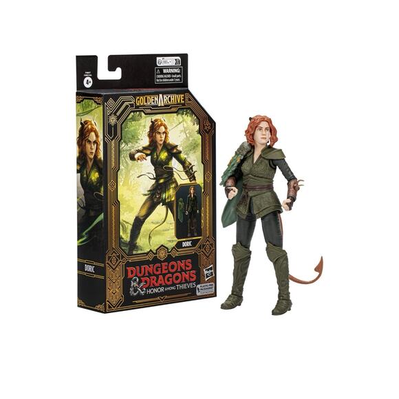 Dungeons & Dragons Golden Archive DORIC Figure Lot of 4 — Open Box Hasbro 6”